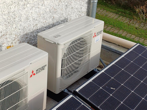 Fluides Energies (pompe à chaleur, climatisation et solaire thermique) PAC air/eau Férel