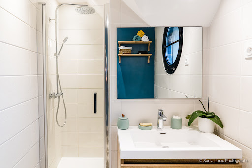 Lomenech, plomberie chauffage et sanitaires - Salle de bain PAC air/eau Guidel