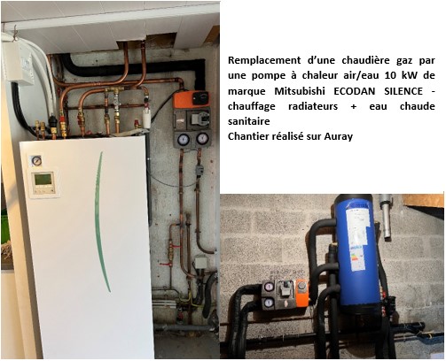 AVENIR CHAUFFAGE 56 - POMPE A CHALEUR / CLIMATISATION / CHAUDIERE - RGE PAC air/eau La Vraie-Croix