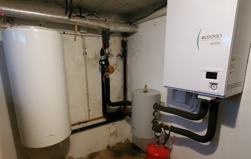 SCOP Aquaclim Service Pluguffan ( pompe a chaleur climatisation photovoltaïque plomberie sav ) PAC air/eau Quimper