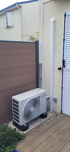 Climatisation Pompe à chaleur Tours EOS SYSTEM frigoriste plombier chauffagiste PAC air/eau Tours