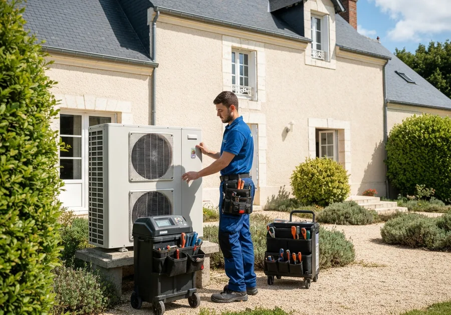 Technicien RGE QualiPAC en installation PAC air/eau à Rouen (76)