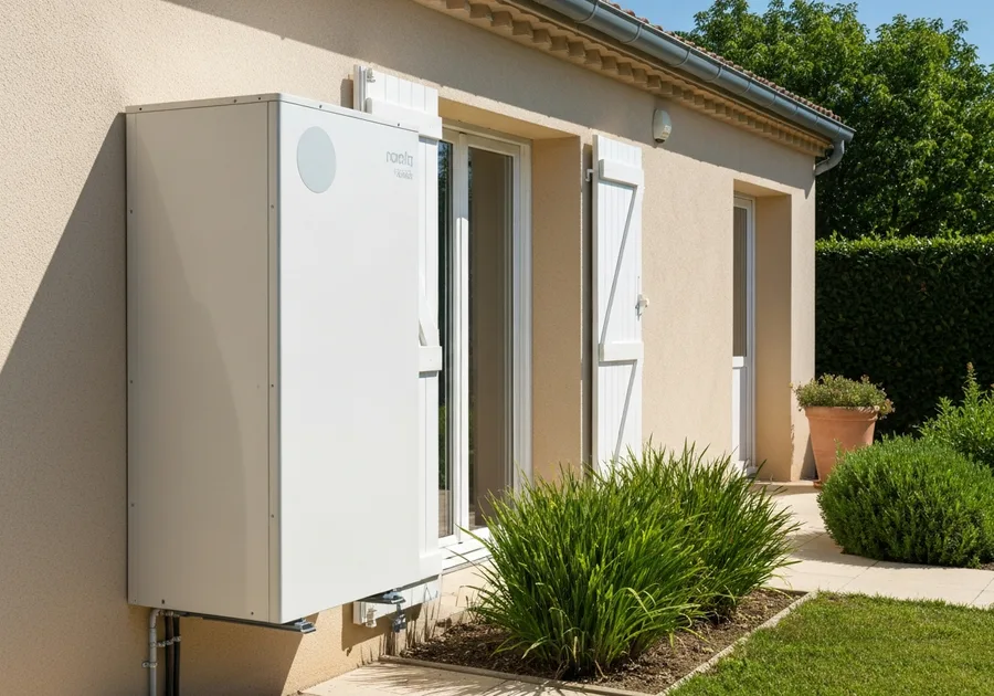 Réalisation PAC air/eau sur maison individuelle à Brest (29) – EcoTherm Habitat